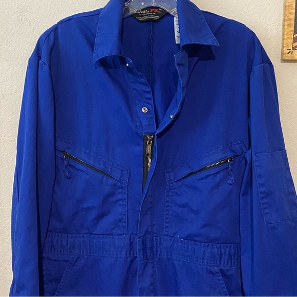 Walls FR • Royal Blue Coveralls Boiler Suit - Picture 2 of 13